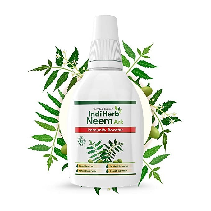 IndiHerb Neem Drops | Contains pure Neem Extracts for Natural | Helps protect and Brighten the Skin