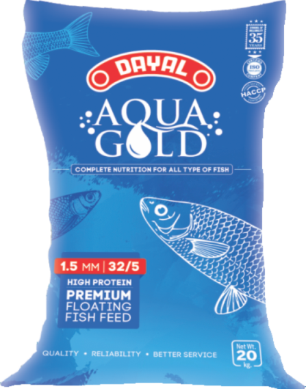 AQUA GOLD 32/4 |FLOATING FISH FEED |